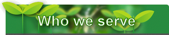 Who we serve